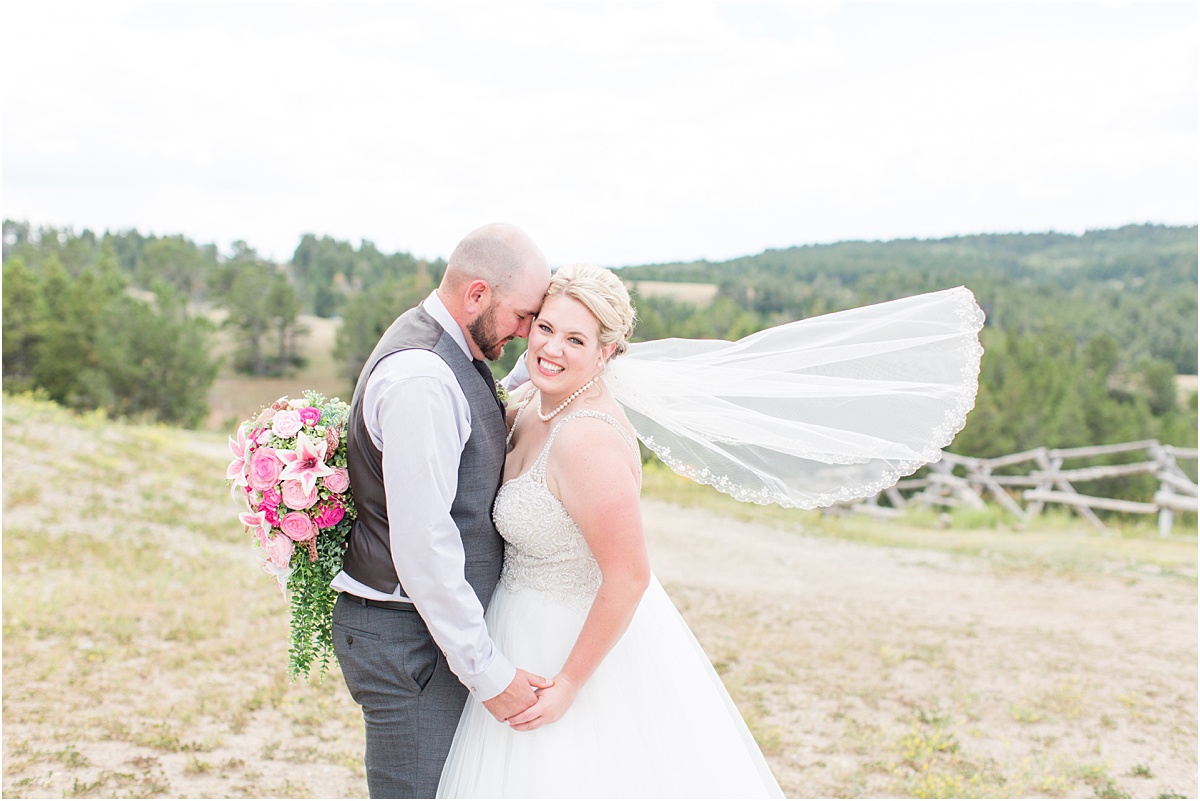 Hogadon Ski Basin | Pink & Grey Wyoming Wedding | Stephanie & John ...