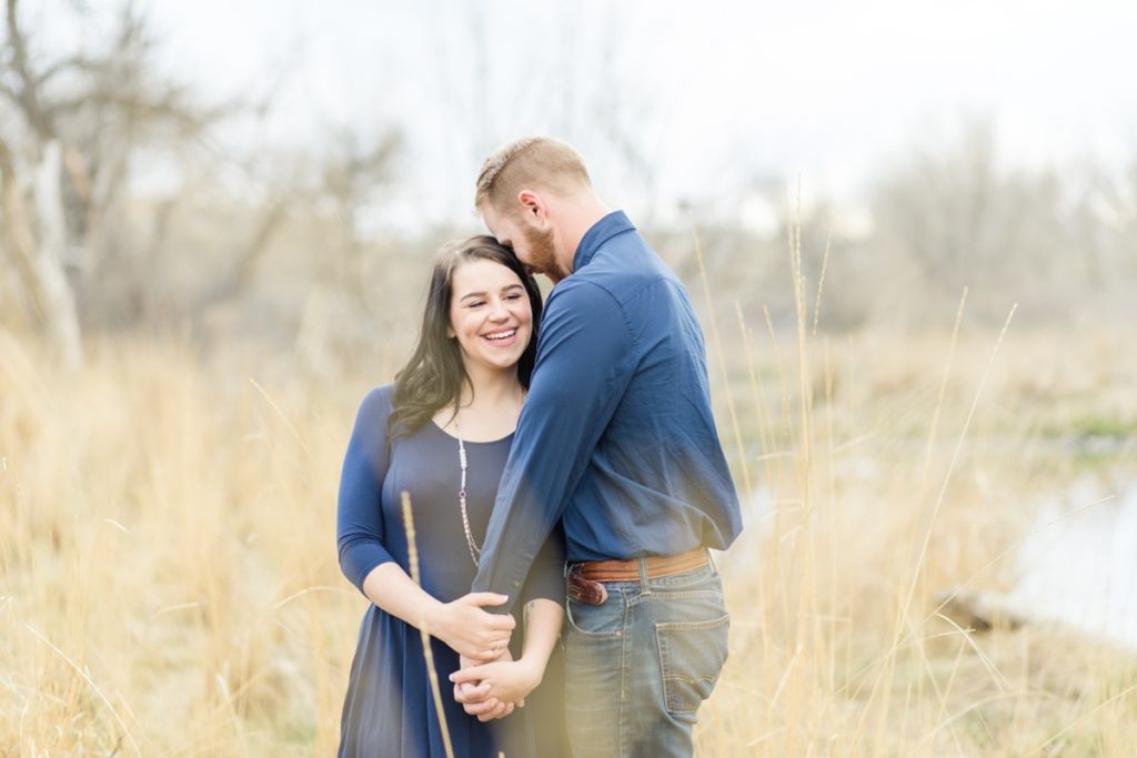 Casper Wy Engagement Photographer River Pictures Navy