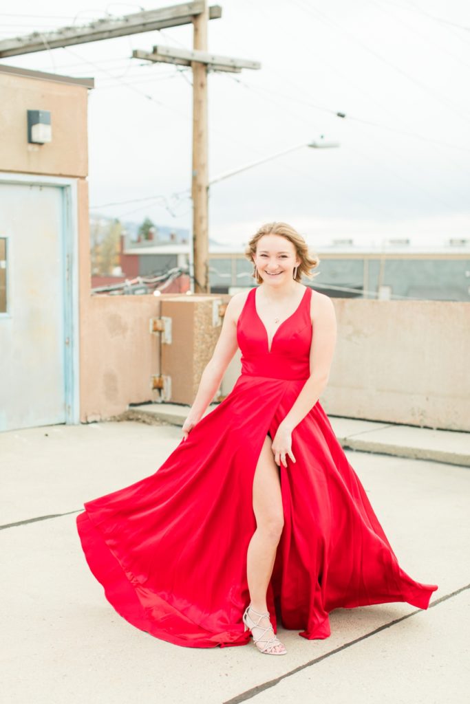 Rooftop Prom Photos
